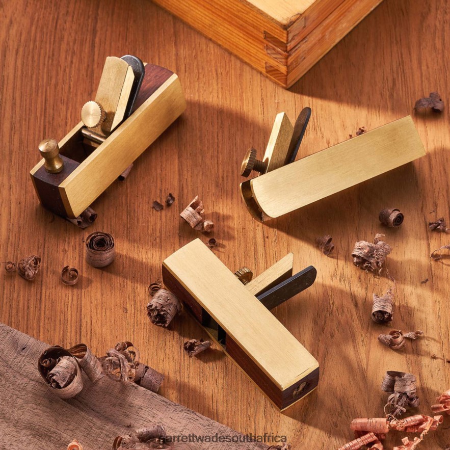 Woodworking Garrett Wade Mini Hobby Plane Trio LP88ZX698 - Garrett Wade Knives