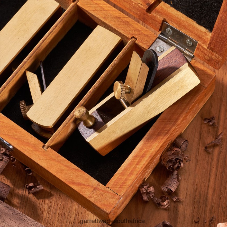 Woodworking Garrett Wade Mini Hobby Plane Trio LP88ZX698 - Garrett Wade Knives