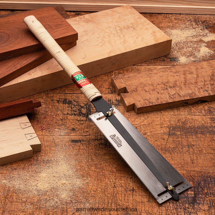 Woodworking Garrett Wade Japanese Ryoba Saw with Adjustable Depth-Stop LP88ZX625 - Garrett Wade Garden Tools