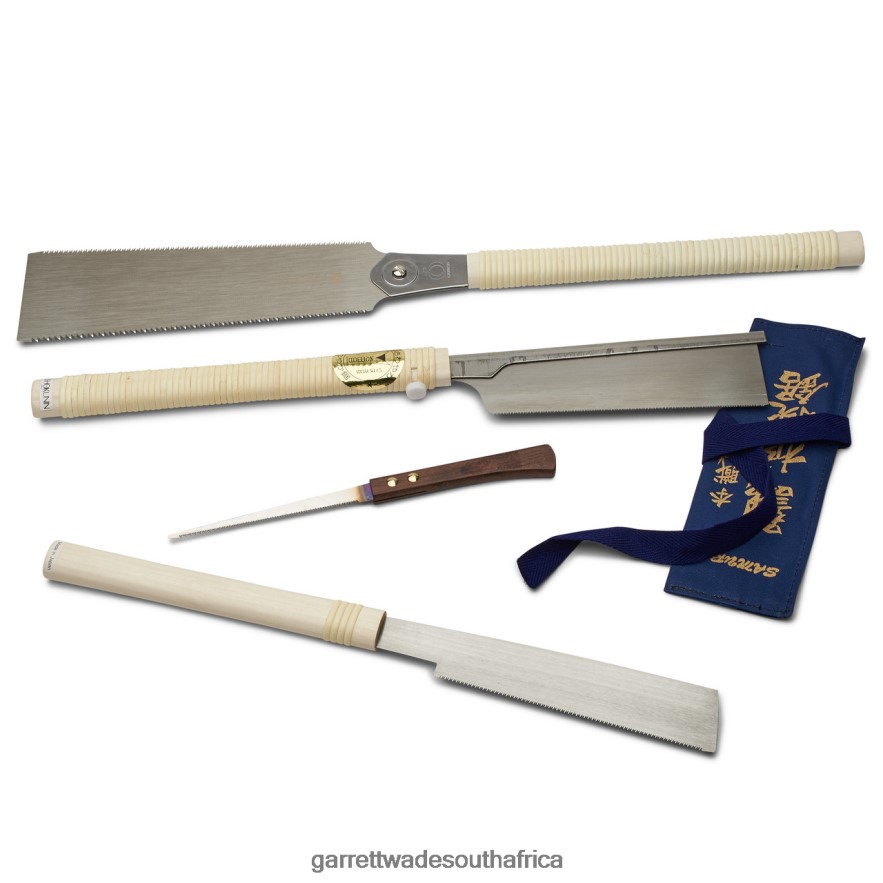 Woodworking Garrett Wade Japanese Set of 4 Saws LP88ZX615 - Garrett Wade Chisels