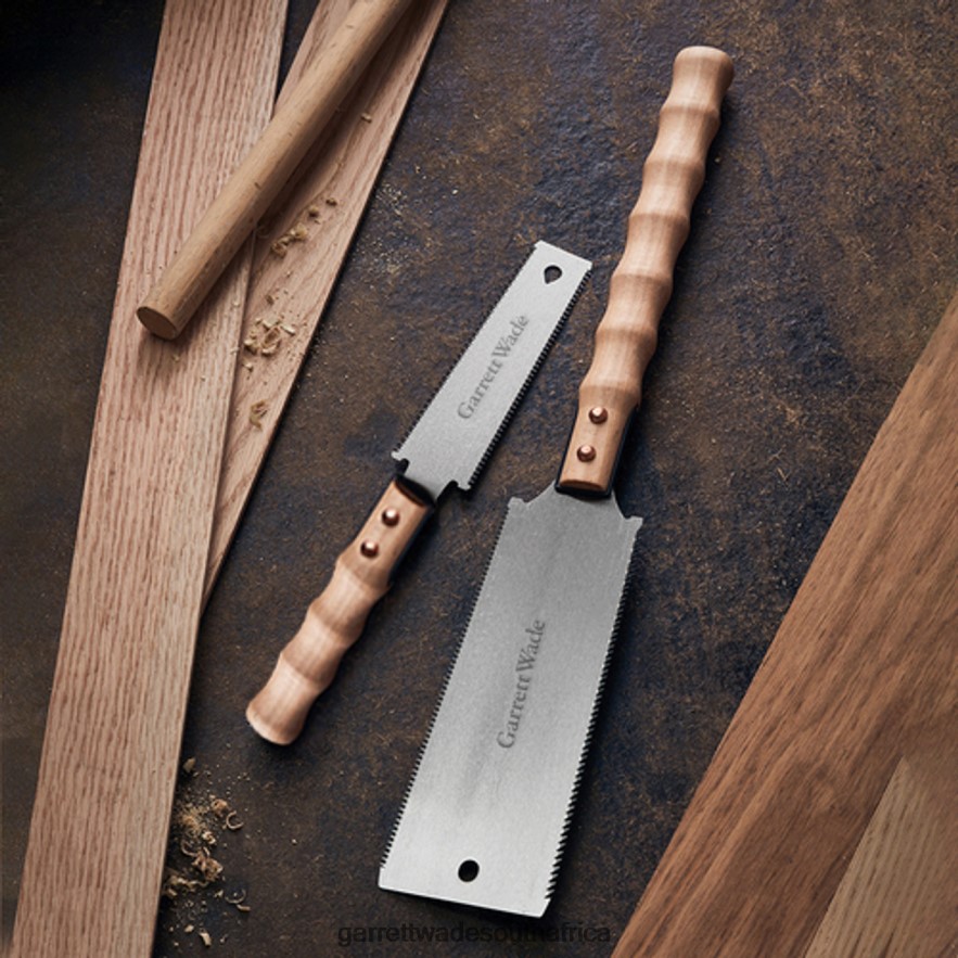 Woodworking Garrett Wade Two Japanese-Style Razor Saws With Beechwood Handles LP88ZX618 - Garrett Wade Chisels