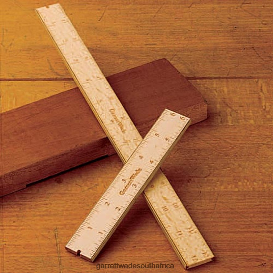 Woodworking Garrett Wade Brass-Bound Wood Rules LP88ZX660 - Garrett Wade Chisels