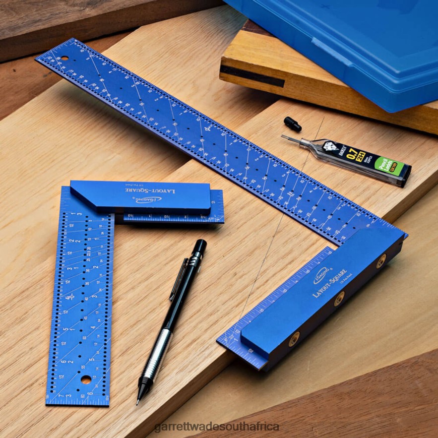 Woodworking Garrett Wade CNC Machined Precision Layout Squares - 7 & 12 inches LP88ZX654 - Garrett Wade Chisels