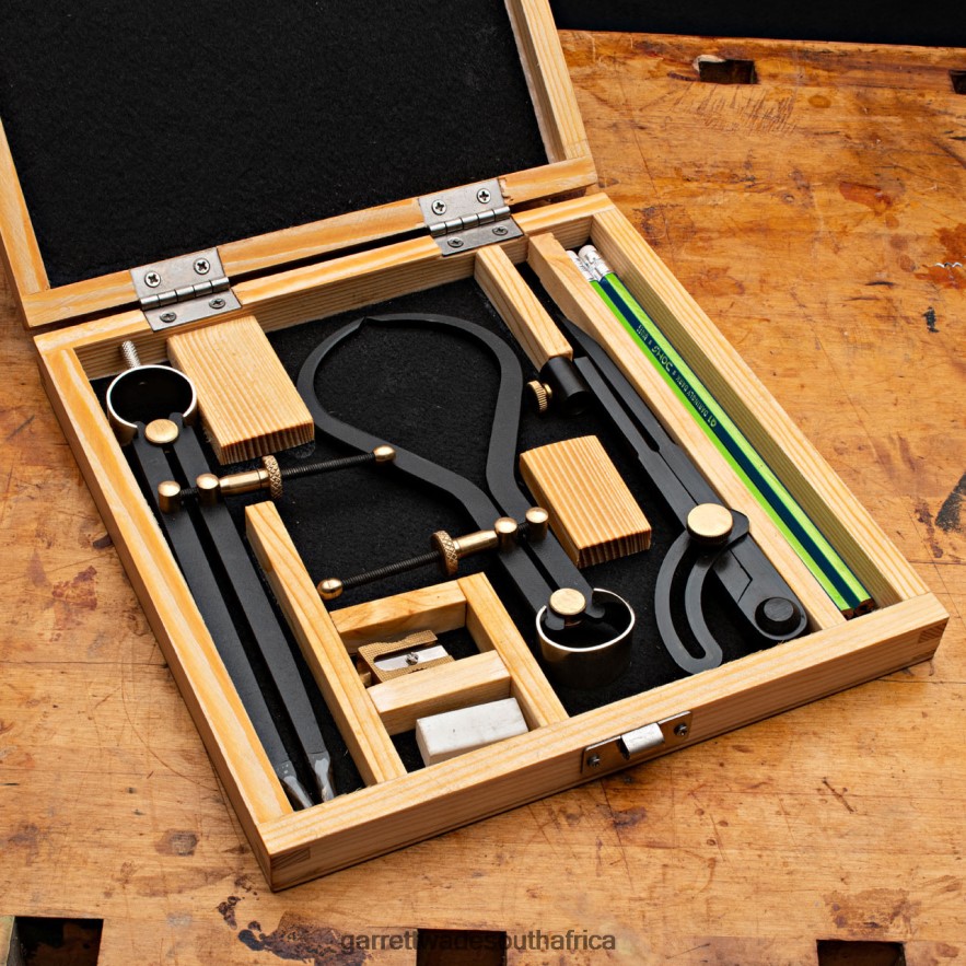 Woodworking Garrett Wade Caliper and Compass Set LP88ZX653 - Garrett Wade Knives