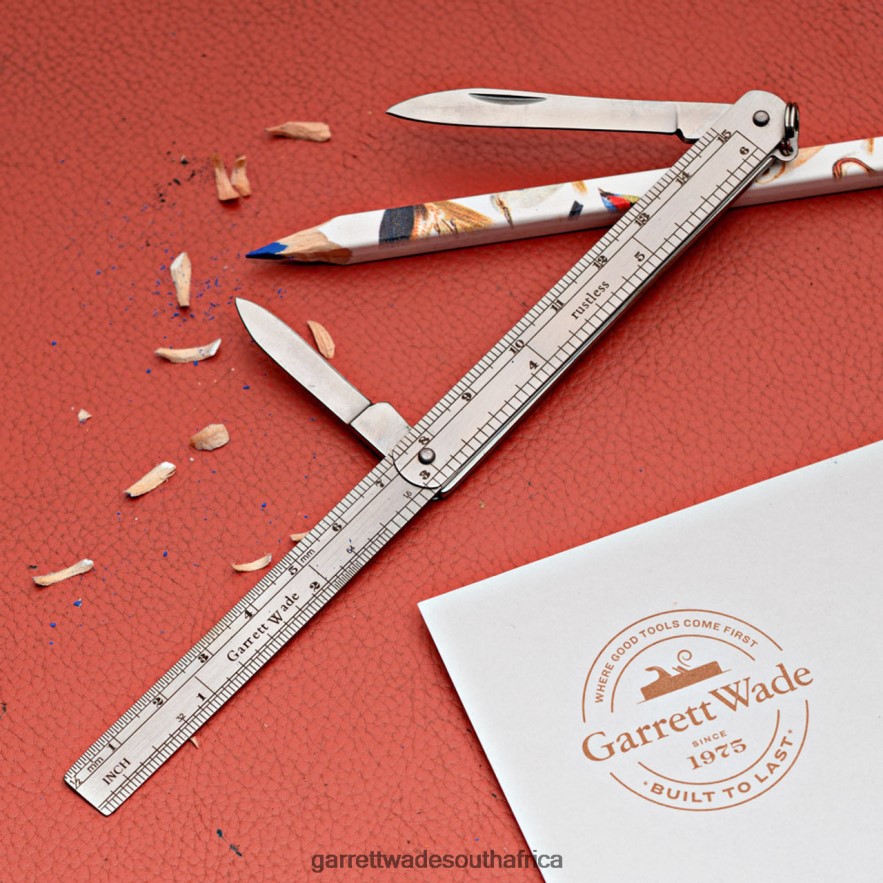 Woodworking Garrett Wade Combination Knife/Rule LP88ZX664 - Garrett Wade Garden Tools