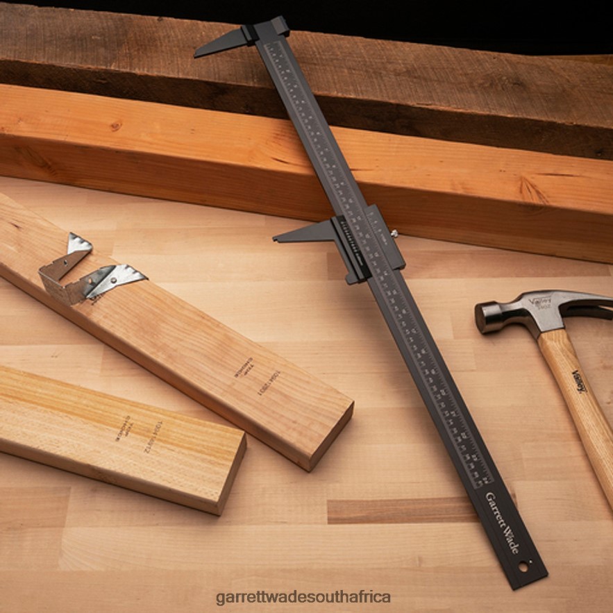 Woodworking Garrett Wade Giant Black Calipers LP88ZX662 - Garrett Wade Knives