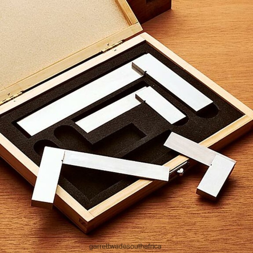 Woodworking Garrett Wade Set of Four Engineer's Squares LP88ZX658 - Garrett Wade Garden Tools