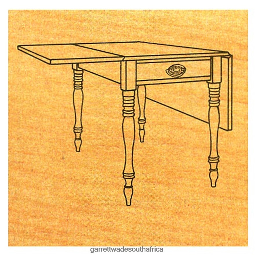 Woodworking Garrett Wade Drop-Leaf Table - Stock #51 LP88ZX731 - Garrett Wade Knives