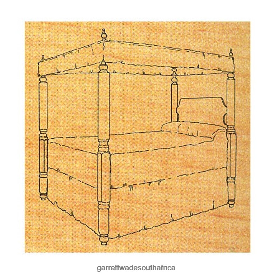 Woodworking Garrett Wade Four Poster Bed - Stock #7 LP88ZX711 - Garrett Wade Chisels