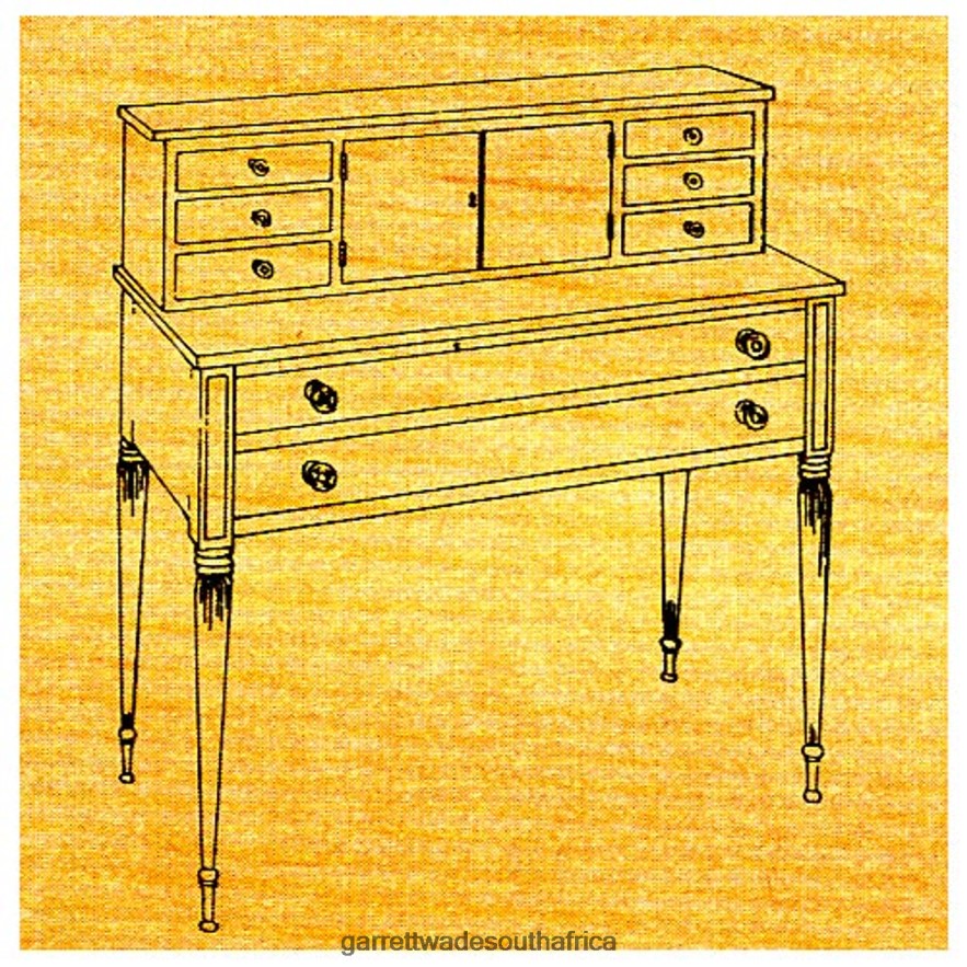 Woodworking Garrett Wade Lady's Desk - Stock #46 LP88ZX713 - Garrett Wade Knives