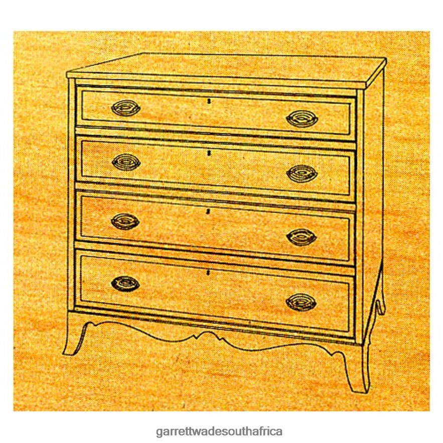 Woodworking Garrett Wade Miniature Chest - Stock #24 LP88ZX715 - Garrett Wade Garden Tools