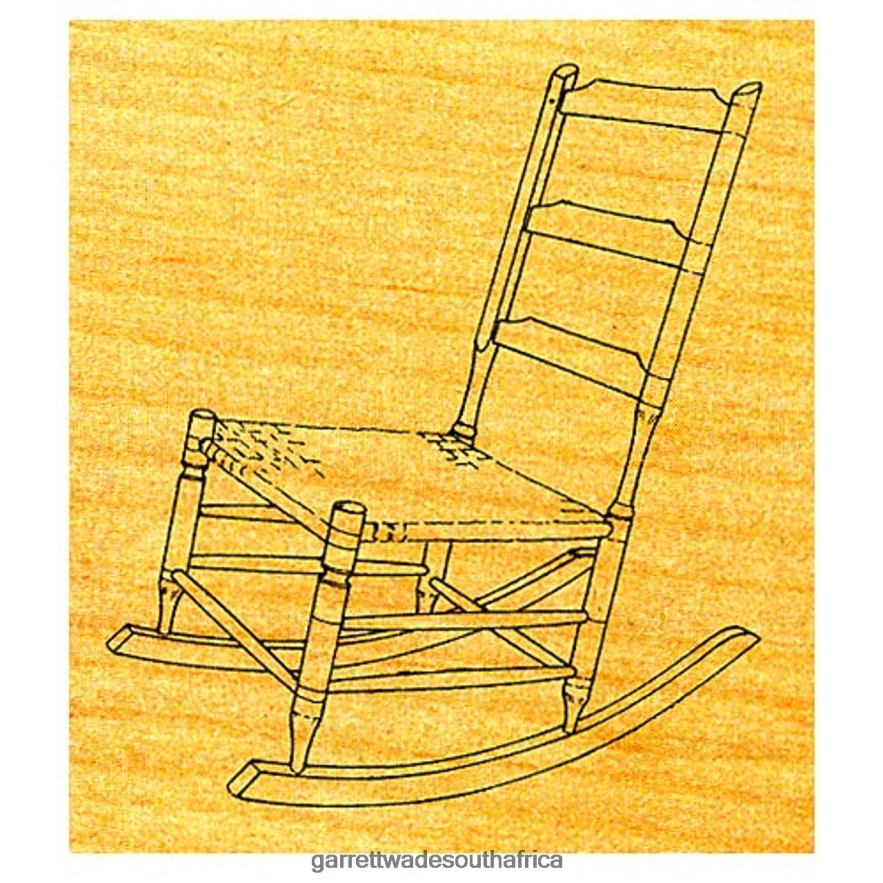 Woodworking Garrett Wade Nursing Rocker & Windsor Stool - Stock #35 LP88ZX720 - Garrett Wade Chisels