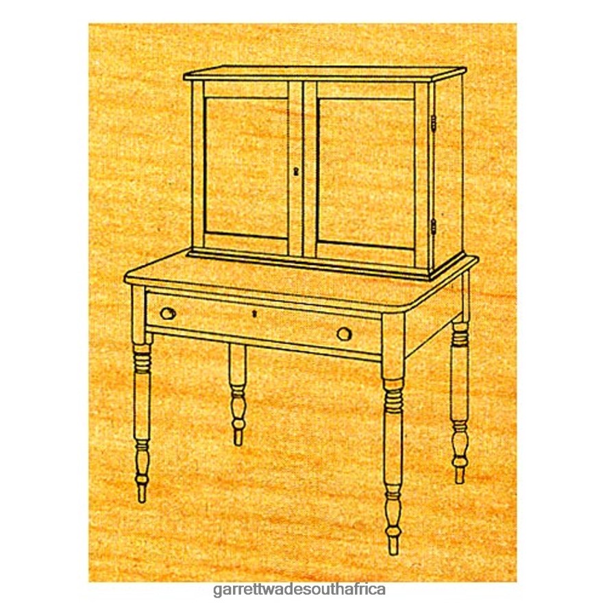 Woodworking Garrett Wade Post Office Desk - Stock #69 LP88ZX748 - Garrett Wade Garden Tools