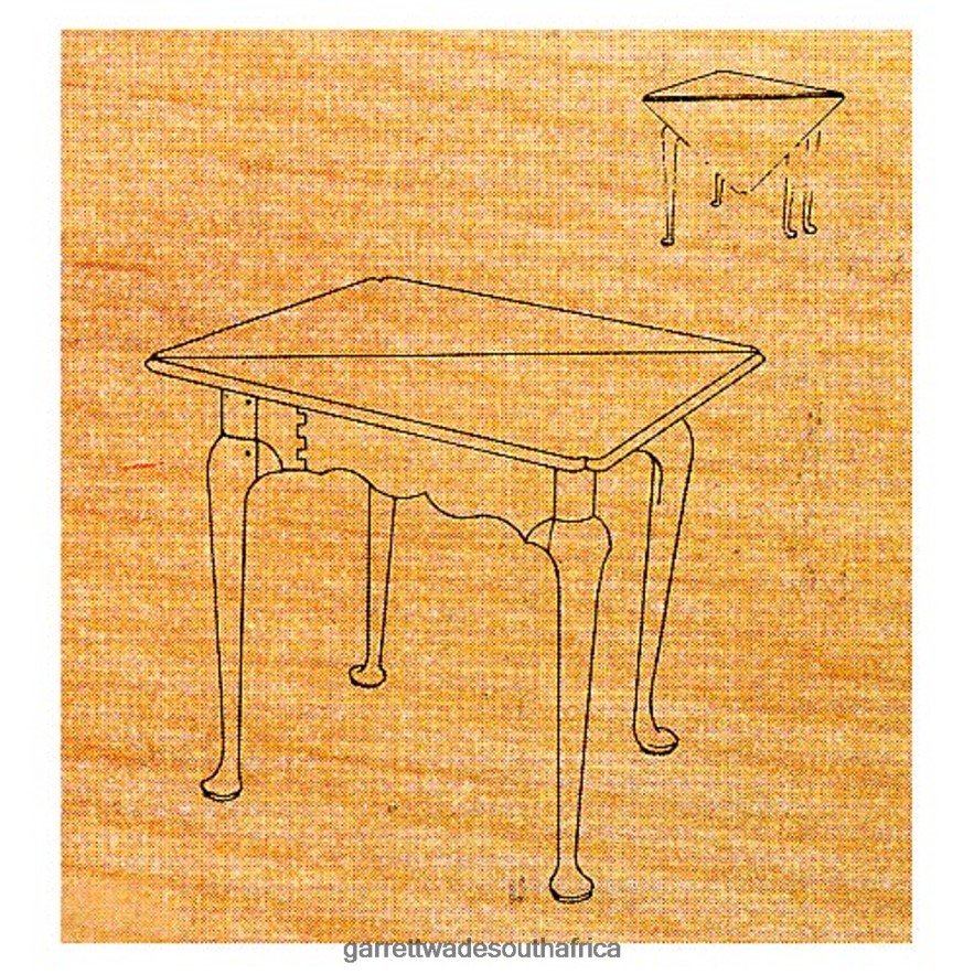 Woodworking Garrett Wade Queen Anne Corner Table - Stock #34 LP88ZX735 - Garrett Wade Chisels