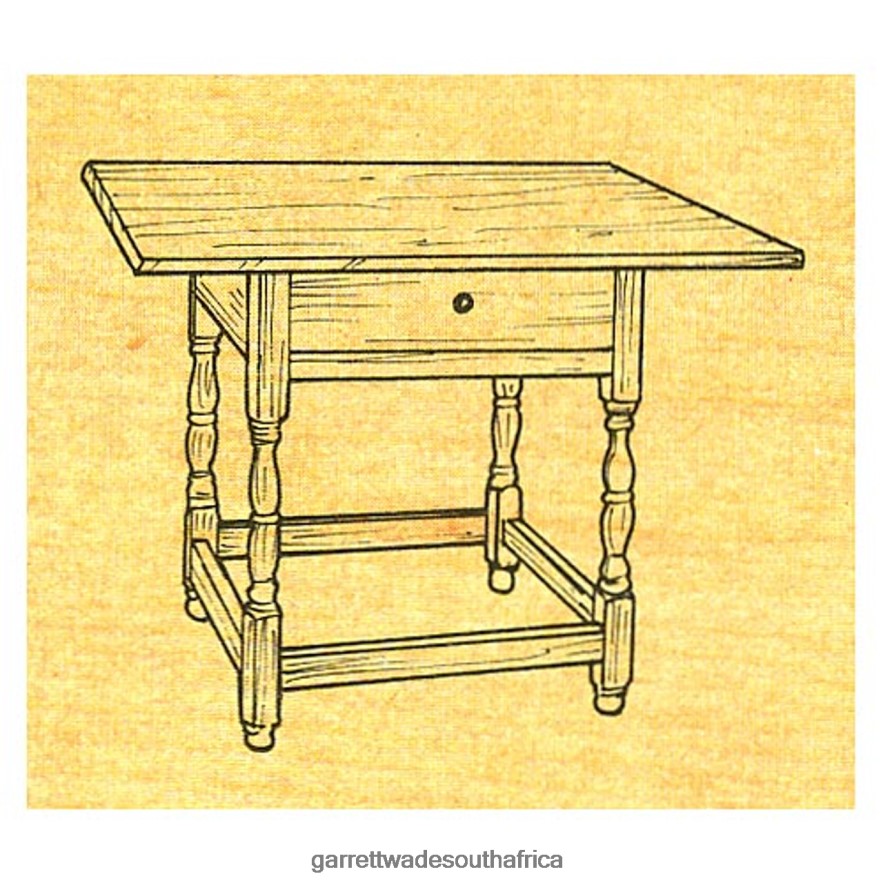 Woodworking Garrett Wade Tavern Table & Country Kitchen Table - Stock #10 LP88ZX725 - Garrett Wade Knives