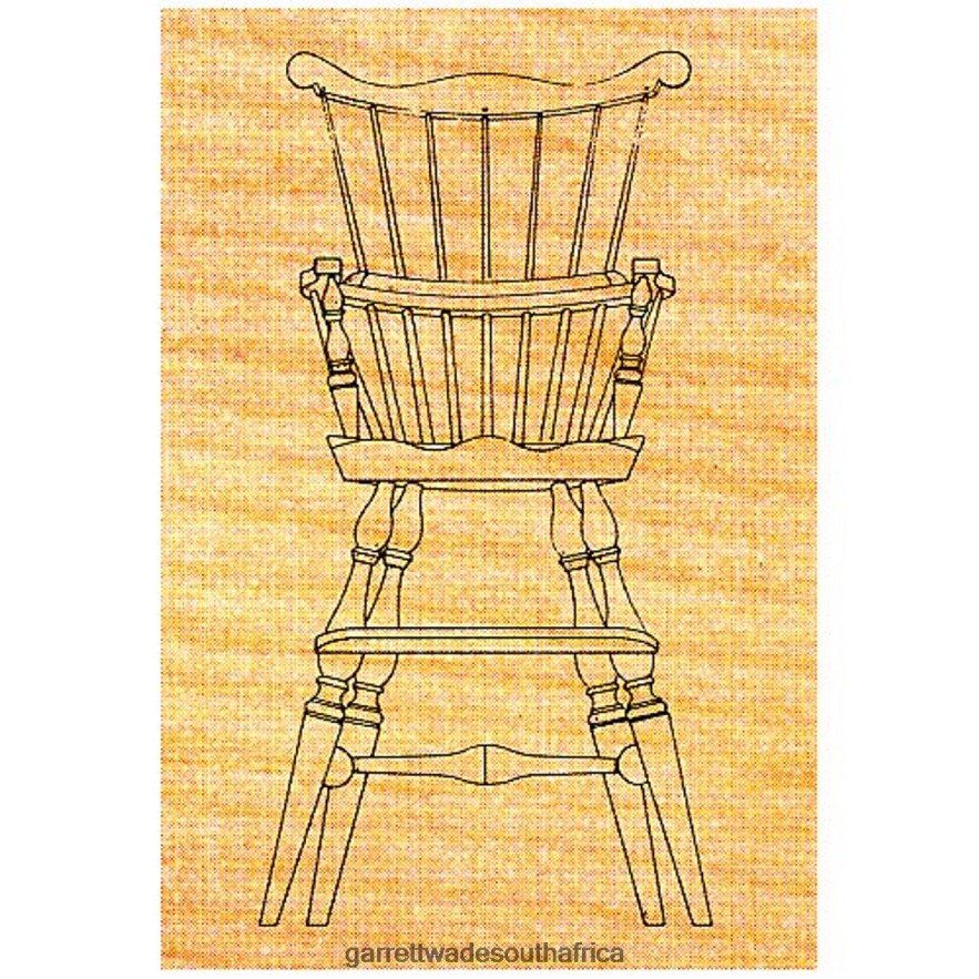 Woodworking Garrett Wade Windsor Highchair - Stock #38 LP88ZX708 - Garrett Wade Chisels
