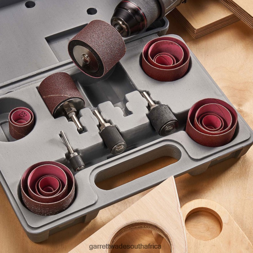 Woodworking Garrett Wade Comprehensive 25 Piece Sanding Drum Kit LP88ZX690 - Garrett Wade Chisels