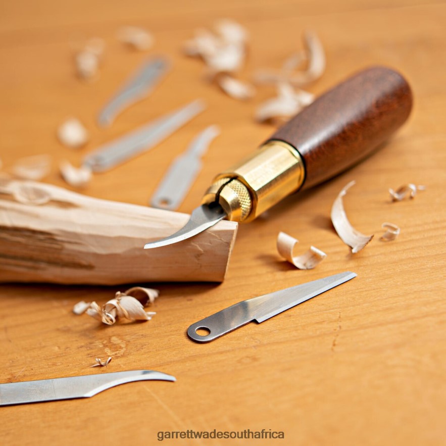 Woodworking Garrett Wade 6-in-1 Carving Tool Set LP88ZX647 - Garrett Wade Knives