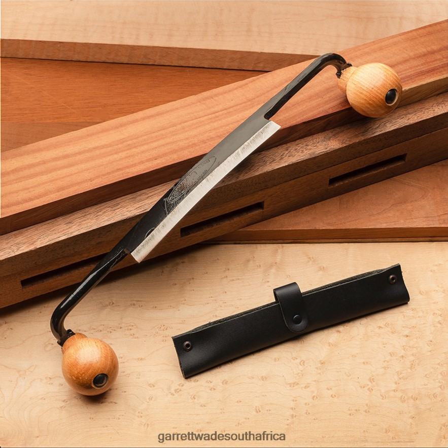 Woodworking Garrett Wade Convex Forged Drawknife LP88ZX650 - Garrett Wade Knives