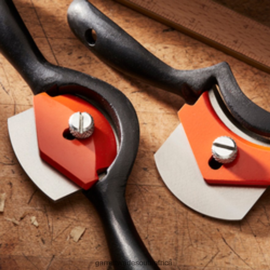 Woodworking Garrett Wade Pair of Concave and Convex Spokeshaves LP88ZX644 - Garrett Wade Knives