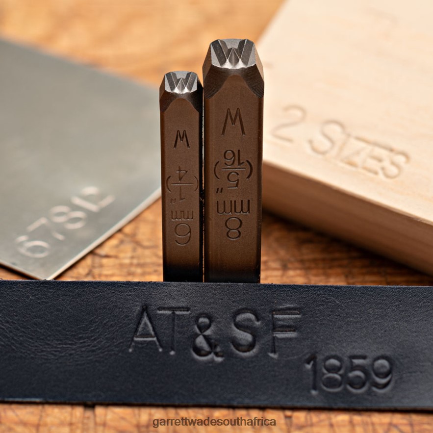 Workshop Garrett Wade Alphanumeric Solid Steel Stamps LP88ZX582 - Garrett Wade Chisels