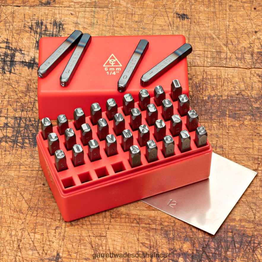 Workshop Garrett Wade Alphanumeric Solid Steel Stamps LP88ZX582 - Garrett Wade Chisels