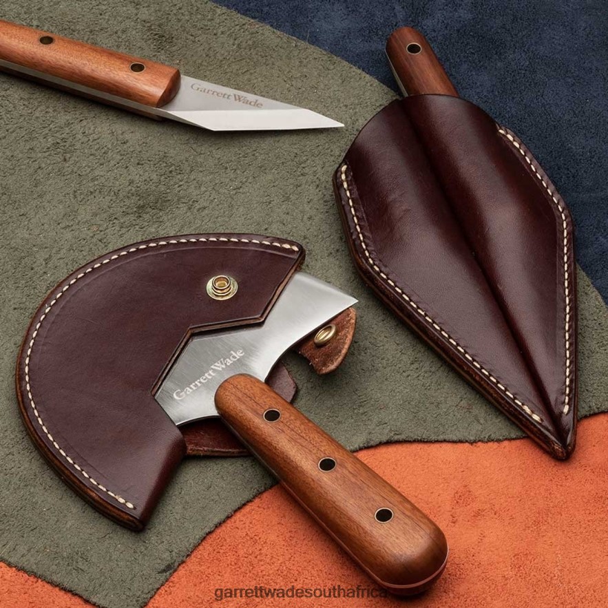 Workshop Garrett Wade Left & Right Leatherworking Knives LP88ZX599 - Garrett Wade Knives