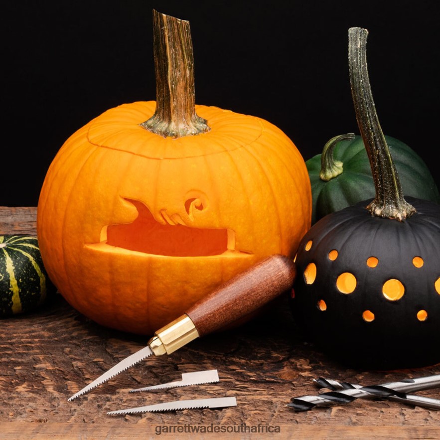 Workshop Garrett Wade Pumpkin Carver Set - USA Made LP88ZX564 - Garrett Wade Chisels