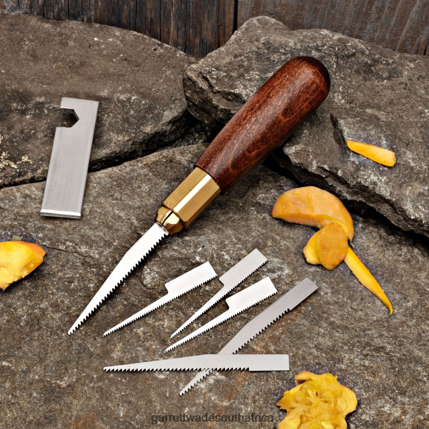 Workshop Garrett Wade Pumpkin Carver Set - USA Made LP88ZX564 - Garrett Wade Chisels