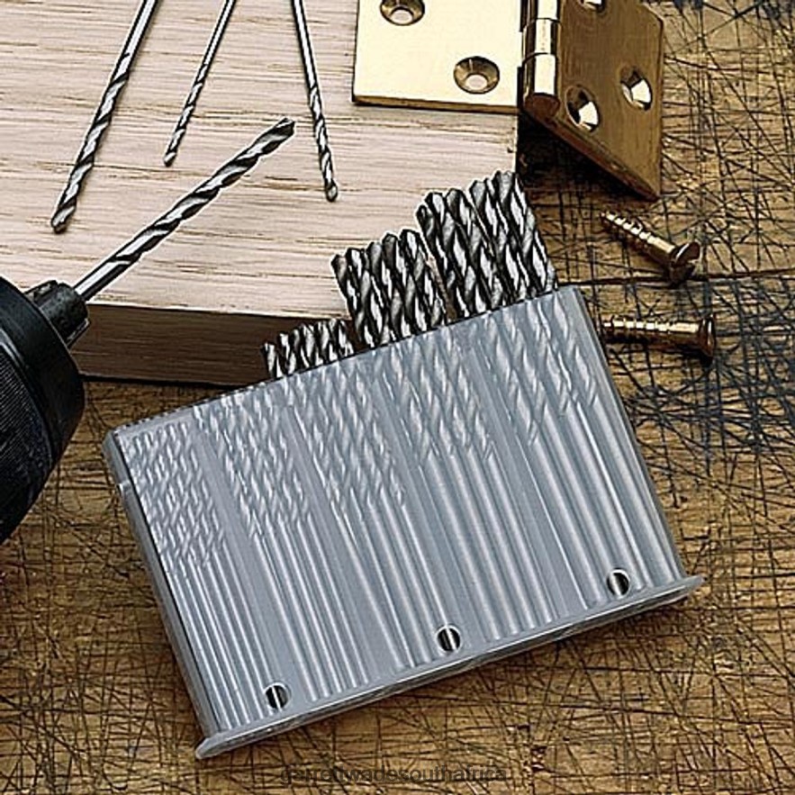 Workshop Garrett Wade Pro 50 Pc Mini HSS Drill Set LP88ZX484 - Garrett Wade Garden Tools