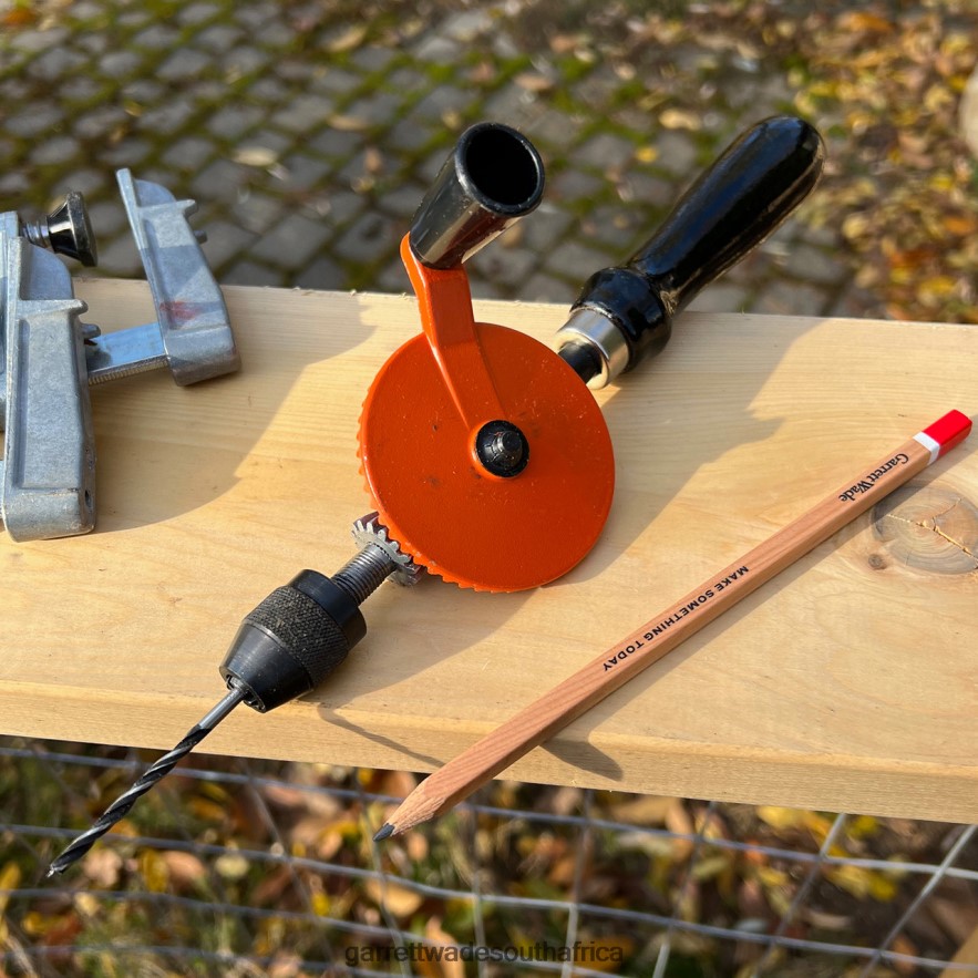 Workshop Garrett Wade Traditional Hand Drill -Made in Germany LP88ZX475 - Garrett Wade Garden Tools