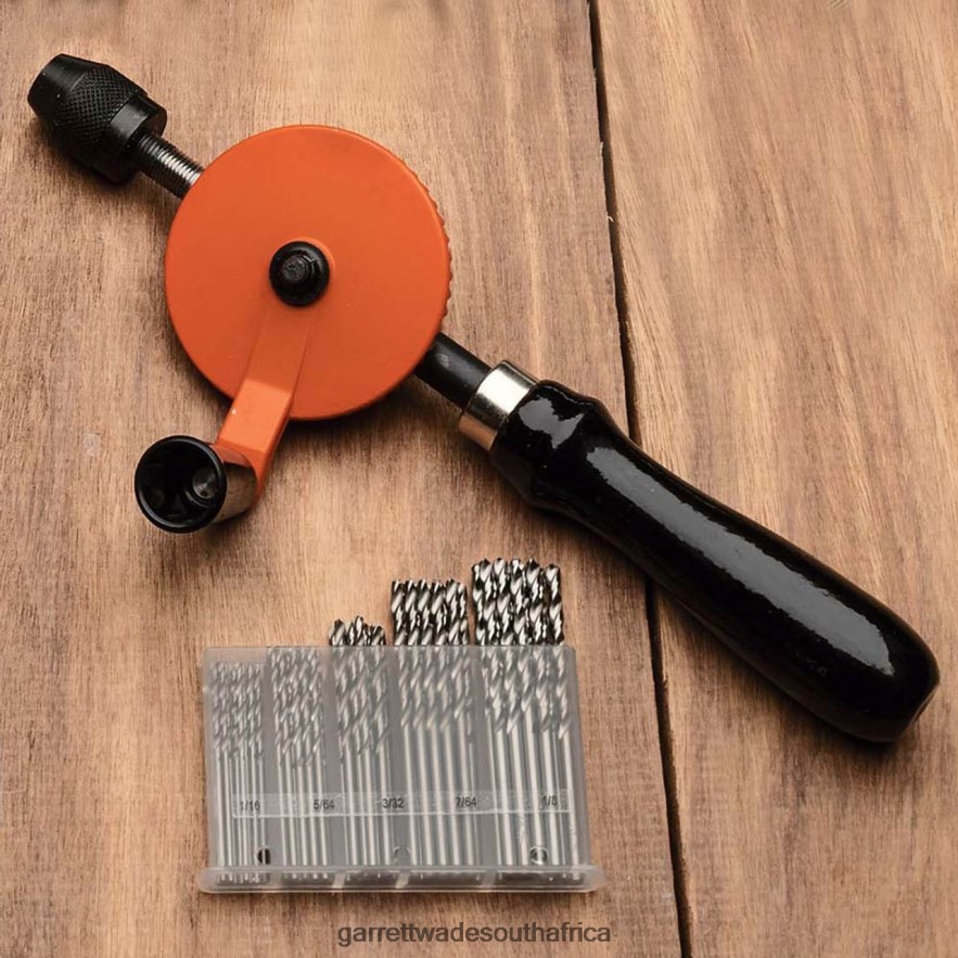 Workshop Garrett Wade Traditional Hand Drill and 50 Piece Bit Set LP88ZX474 - Garrett Wade Chisels