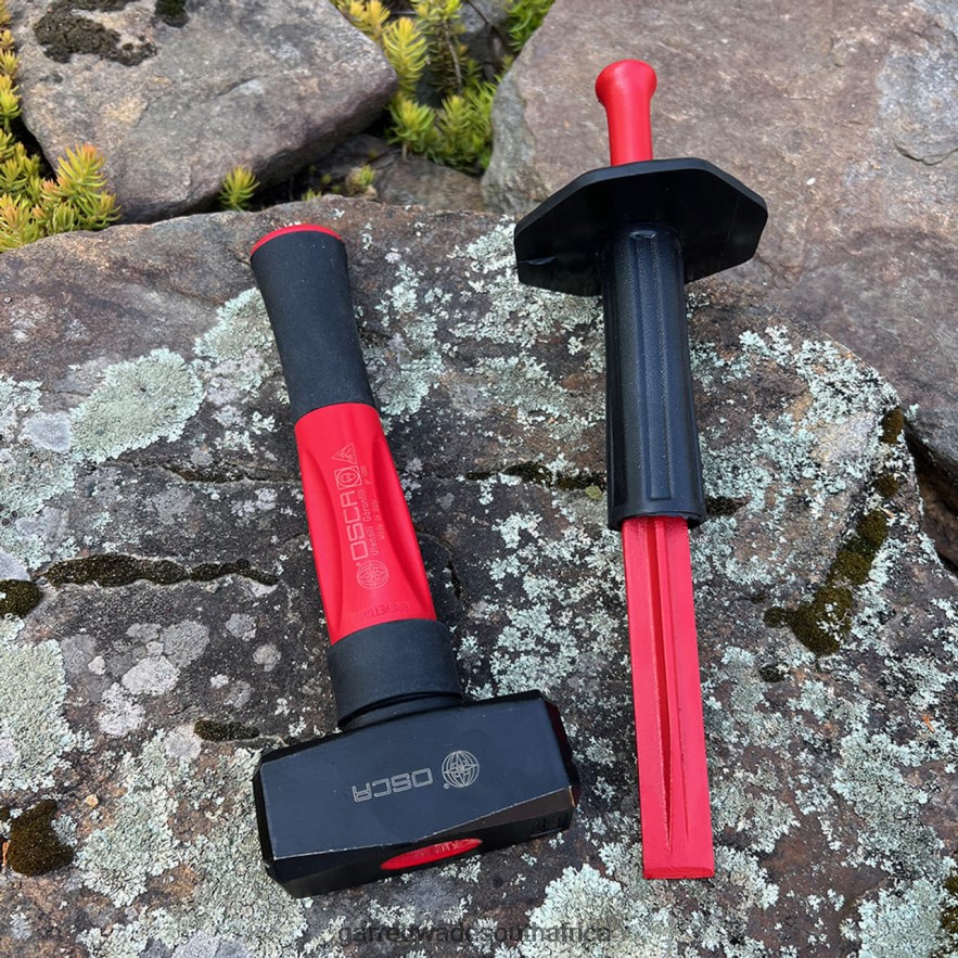 Workshop Garrett Wade Stonecutter's Hammer & Chisel Set LP88ZX525 - Garrett Wade Chisels