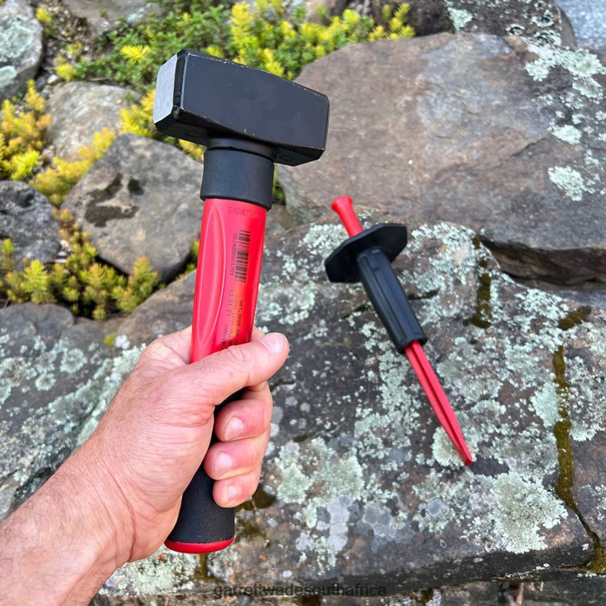 Workshop Garrett Wade Stonecutter\'s Hammer & Chisel Set LP88ZX525 - Garrett Wade Chisels