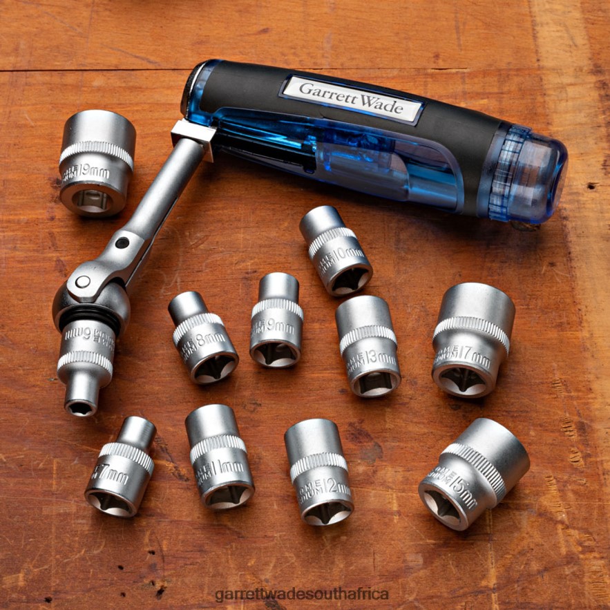 Workshop Garrett Wade Omnidirectional T-handle Ratchet Set LP88ZX612 - Garrett Wade Chisels