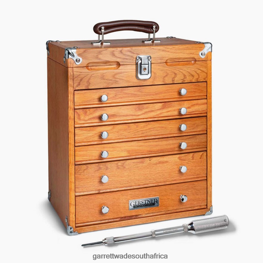 Workshop Garrett Wade Gerstner Six-Drawer Chest + Push Drill Set LP88ZX451 - Garrett Wade Garden Tools