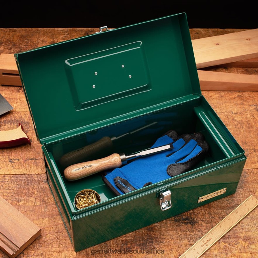 Workshop Garrett Wade Steel Tool Box - In The Very Best Size LP88ZX456 - Garrett Wade Chisels